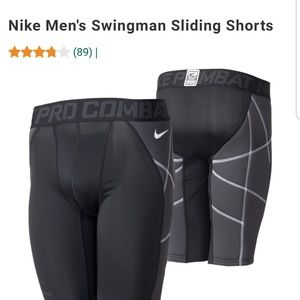 Nike Mens Swingman Sliding Shorts